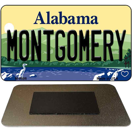 Montgomery Alabama State Magnet Novelty M-9986