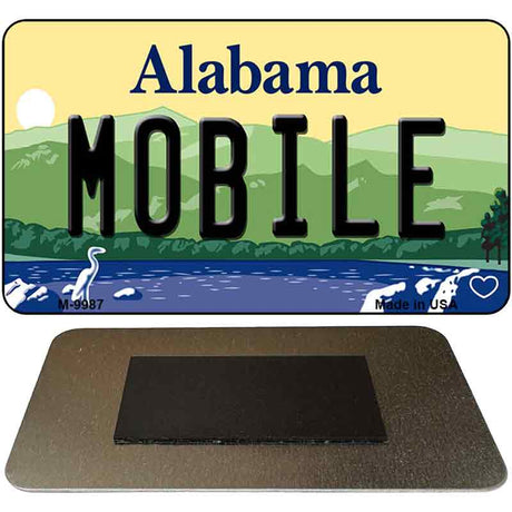 Mobile Alabama State Magnet Novelty M-9987