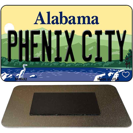 Phenix City Alabama State Magnet Novelty M-9992