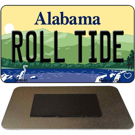 Roll Tide Alabama State Magnet Novelty M-9995