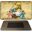 Christmas Manger Novelty Metal Magnet XMAS-09