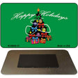 Happy Holidays Christmas Tree Novelty Metal Magnet XMAS-25