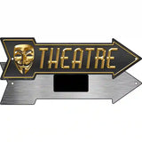 Theatre Novelty Metal Arrow Sign 8" x 2.25" (MA)