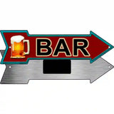 Bar Novelty Metal Arrow Sign 8" x 2.25" (MA)