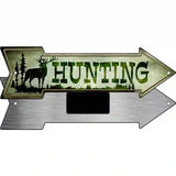 Hunting Novelty Metal Arrow Sign 8" x 2.25" (MA)