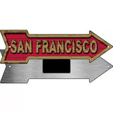 San Francisco Novelty Metal Arrow Sign 8" x 2.25" (MA)