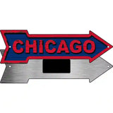 Chicago Colors Novelty Metal Arrow Sign 8" x 2.25" (MA)