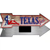 Texas Girl Novelty Metal Arrow Sign 8" x 2.25" (MA)