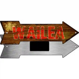 Wailea Hawaiian Novelty Metal Arrow Sign 8" x 2.25" (MA)