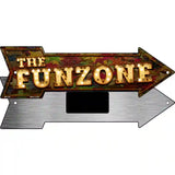 The Funzone Bulb Letters Novelty Metal Arrow Sign 8" x 2.25" (MA)