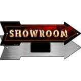 Showroom Bulb Letters Novelty Metal Arrow Sign 8" x 2.25" (MA)