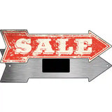 For Sale to the Right Novelty Metal Arrow Sign 8" x 2.25" (MA)