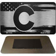 Colorado Carbon Fiber Brushed Aluminum Novelty Metal Magnet MC-1098