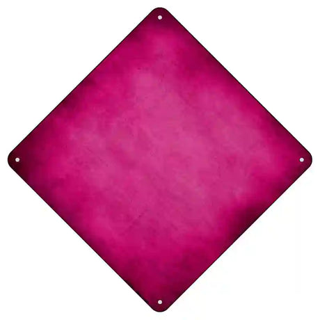 Pink Oil Rubbed Novelty Metal Crossing Sign 8.5" (MCX)