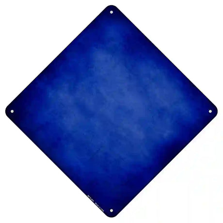 Blue Oil Rubbed Novelty Metal Crossing Sign 8.5" (MCX)