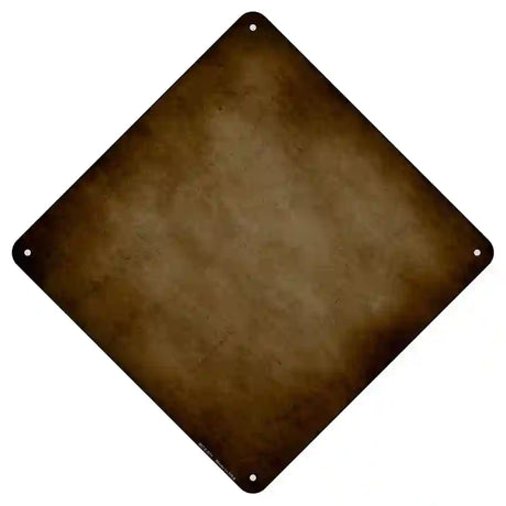 Brown Oil Rubbed Novelty Metal Crossing Sign 8.5" (MCX)