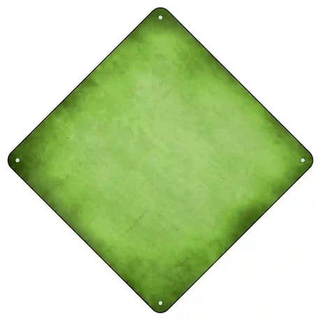 Lime Green Oil Rubbed Novelty Metal Crossing Sign 8.5" (MCX)