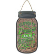 Cleverly Disguised Adult Novelty Metal Mason Jar Sign