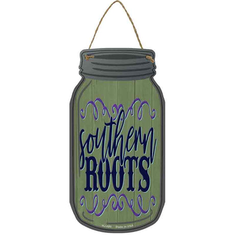 Southern Boots Novelty Metal Mason Jar Sign