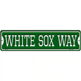 White Sox Way Novelty Metal Street Sign 12" x 3" (MK)