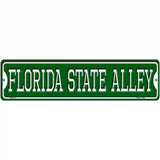 Florida State Alley Novelty Metal Street Sign 12" x 3" (MK)