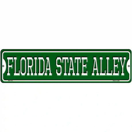 Florida State Alley Novelty Metal Street Sign 12" x 3" (MK)