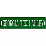 Georgia Tech Alley Novelty Metal Street Sign 12" x 3" (MK)