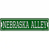 Nebraska Alley Novelty Metal Street Sign 12" x 3" (MK)