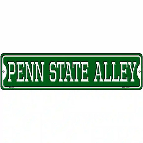 Penn State Alley Novelty Metal Street Sign 12" x 3" (MK)