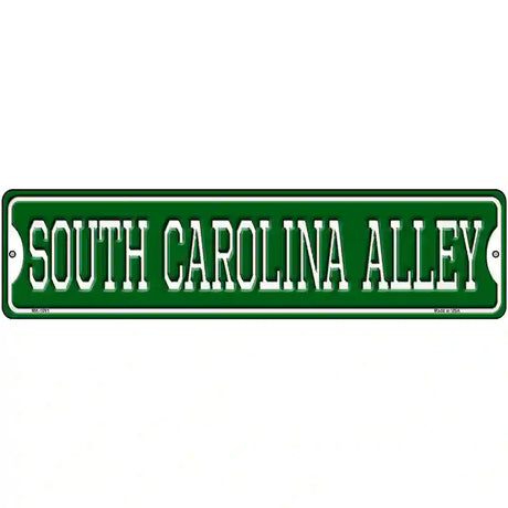 South Carolina Alley Novelty Metal Street Sign 12" x 3" (MK)