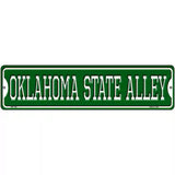 Oklahoma State Alley Novelty Metal Street Sign 12" x 3" (MK)