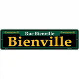 Bienville Green Novelty Metal Street Sign 12" x 3" (MK)