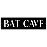 Bat Cave Novelty Metal Street Sign 12" x 3" (MK)