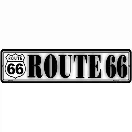 Route 66 Novelty Metal Street Sign 12" x 3" (MK)