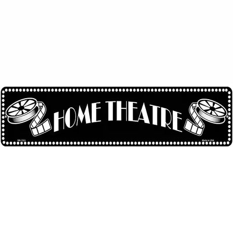 Home Theatre Novelty Metal Street Sign 12" x 3" (MK)