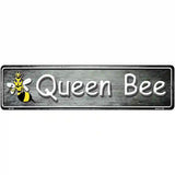 Queen Bee Novelty Metal Street Sign 12" x 3" (MK)