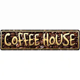 Coffee House Novelty Metal Street Sign 12" x 3" (MK)