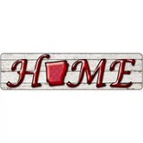 Arkansas Home State Outline Novelty Metal Street Sign 12" x 3" (MK)