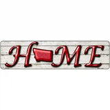 Montana Home State Outline Novelty Metal Street Sign 12" x 3" (MK)