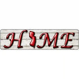 New Jersey Home State Outline Novelty Metal Street Sign 12" x 3" (MK)