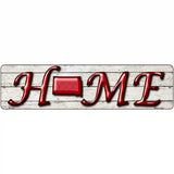 South Dakota Home State Outline Novelty Metal Street Sign 12" x 3" (MK)