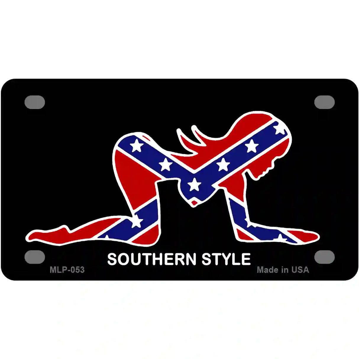 Southern Style Sexy Novelty Metal License Plate 4" x 2.2" (MLP)