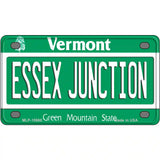 Essex Junction Vermont Metal Novelty License Plate 4" x 2.2" (MLP)