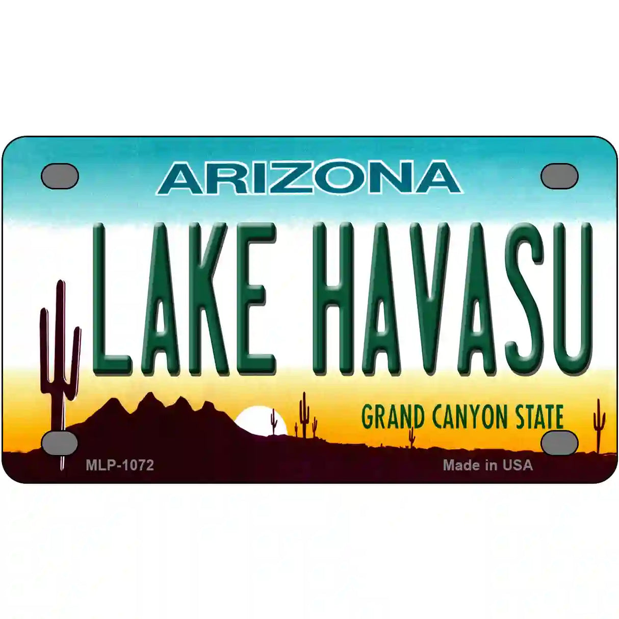 Lake Havasu Arizona Novelty Metal License Plate 4" x 2.2" (MLP)