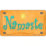 Namaste Novelty Metal License Plate 4" x 2.2" (MLP)