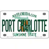 Port Charlotte Florida Metal Novelty License Plate 4" x 2.2" (MLP)