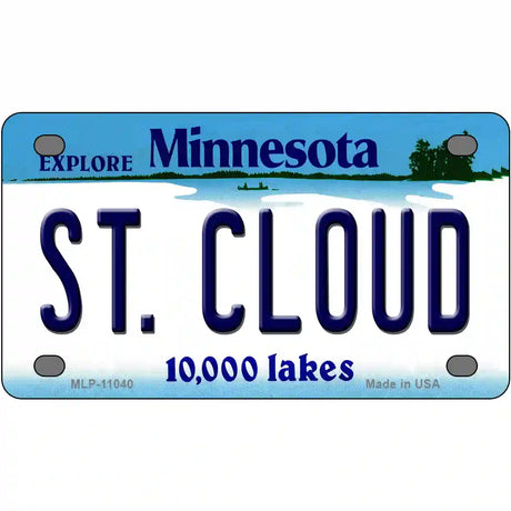 St Cloud Minnesota State Novelty License Plate 4" x 2.2" (MLP)