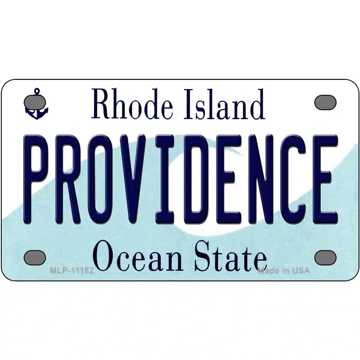 Providence Rhode Island State License Plate Novelty License Plate 4" x 2.2" (MLP)