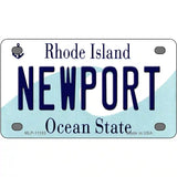 New Port Rhode Island State License Plate Novelty License Plate 4" x 2.2" (MLP)