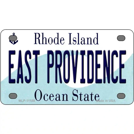 East Providence Rhode Island State License Plate Novelty License Plate 4" x 2.2" (MLP)